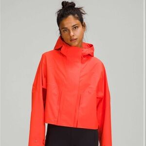 Lululemon Rain Chaser Jacket Autumn Red Size 12